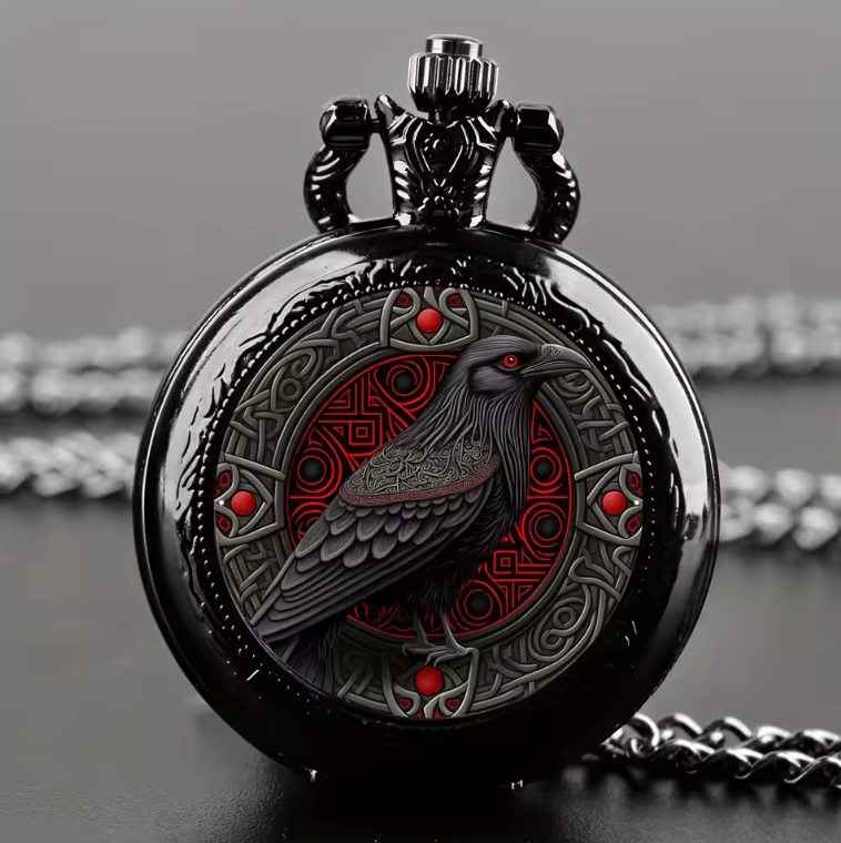 Goth Pocket Watch